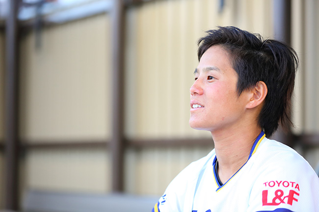 成長の階段に終わりはない 女子ソフトボール界のスピードスターが生きる道 愛知県のスポーツ情報ポータルサイト Aispo Web